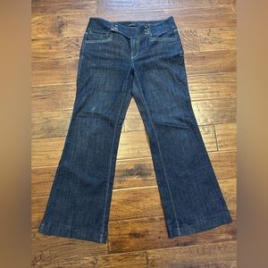 White House Black Market Wide Leg Jeans